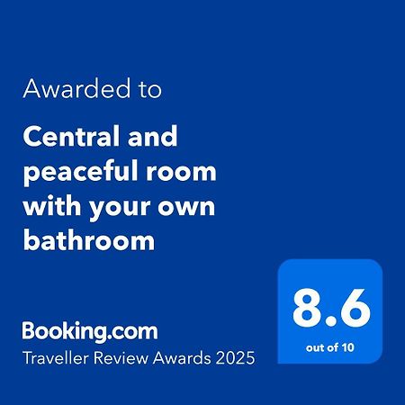 Central And Peaceful Room With Your Own Bathroom Londres Exterior foto